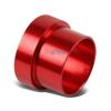 RED 12-AN AN12 TUBE SLEEVE FLARE FITTING ADAPTER FOR ALUMINUM/STEEL HARD LINE #1 small image