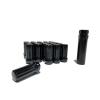 24 BLACK 51MM SPLINE DRIVE LOCKING LUG NUTS LUGS W/ KEY FOR WHEEL M14X1.5