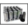 24 CHROME SPLINE LOCKING LUG NUTS | 14X1.5 | GMC CHEVY 6X5.5 6X139.7 TOYOTA FORD