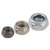 Ni-Plated/Black-Zinc/White-Zinc/Black-Ni Hex Nyloc Lock Nuts M2 M2.5 M3 M4 M5 M6