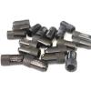 16PC CZRRACING BLACK SHORTY TUNER LUG NUTS NUT LUGS WHEELS/RIMS FITS:ACURA