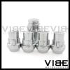 M14X1.5 14X1.5 CHROME EXT ACORN WHEEL LUG NUT LOCKS QUANTITY 4 KEY INCLUDED