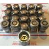 2012-2017 Dodge Ram 1500 Used 14X1.5mm Exposed Lug Nuts X20 &amp; McGard Locks &amp; Key