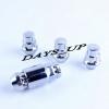 M12X1.5 Chrome Locking Lug Nuts Set / Wheel Locks Closed Bulge Acorn Cone Seat