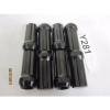 8 QTY 7 SPLINE BLACK LUG NUTS 14X2 NO KEY 2&#039;&#039; OAL