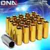 20 PCS GOLD M12X1.5 EXTENDED WHEEL LUG NUTS KEY FOR LEXUS IS250 IS350 GS460