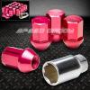 16 X DURALUMIN RACING WHEEL/RIM LUG NUT M12X1.5 W/LOCK CHEVY CAMERO COBALT RED