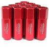 16PC CZRracing RED EXTENDED SLIM TUNER LUG NUTS LUGS WHEELS/RIMS (FITS:HONDA)