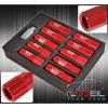 FOR TOYOTA 12x1.5MM LOCKING LUG NUTS 20PC EXTENDED FORGED ALUMINUM TUNER SET RED