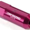 20 X M12 X 1.5 EXTENDED ALUMINUM LUG NUT+ADAPTER KEY MALIBU IMPALA PINK