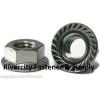 M8-1.25 or 8mm x 1.25 A2 Stainless Serrated Flange Lock Nut Spin Wiz Nuts 100 Pc