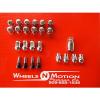 12x1.25 MM LUG NUTS AND LOCK KIT CHROME 20pc kit