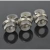 6PCS Titanium Ti M10x1.25 Pitch Sprocket Flange Lock Nut For Honda Suzuki Yamaha