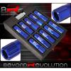 FOR SATURN M12x1.5MM LOCKING LUG NUTS THREAD PITCH DRAG PERFORMANCE RIM SET BLUE