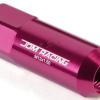 20 Car/Auto/Truck M12x1.5 Acorn Tuning 60mm Lug Nut Wheel Rim Lock Pink