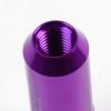 20 PCS M12 X 1.5 ALUMINUM ACORN TUNER LUG NUT/WHEEL LOCK+ADAPTER KEY PURPLE