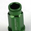 FOR CORVETTE MALIBU IMPALA 20 PCS M12 X 1.5 50MM LUG NUT+ADAPTER KEY GREEN