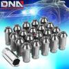 20 PCS SILVER M12X1.5 OPEN END WHEEL LUG NUTS KEY FOR LEXUS IS250 IS350 GS460