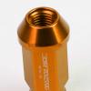 FOR IS250 IS350 GS460 20 PCS M12 X 1.5 ALUMINUM 50MM LUG NUT+ADAPTER KEY ORANGE