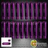 20X Closed End Aluminum Extended Tuner 95mm Locking Lug Nuts M12x1.5mm Purple