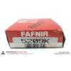 FAFNIR 5209K DOUBLE ROW DEEP GROOVE BEARING 45X85X30.17MM, NEW #113641