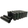 32 PC DODGE RAM 2500 3500 9/16 BLACK TRUCK SPLINE 2&#034; LOCKING LUG NUTS + 2 KEYS