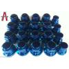 20PCS BLUE HEMI SRT8 LUG NUTS 14x1.5 C&#039;DAK ACORN LUGS &amp; LOCK COMBO ANTHONY KALI