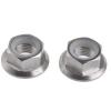 2 pcs Titanium / Ti M14 x 1.5 Pitch Sprocket Flange Lock Nut - Gr.5 6Al/4V Ti