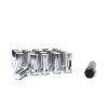 20 CHROME 51MM SPLINE DRIVE LOCKING LUG NUTS LUGS W/ KEY FOR WHEEL M14X1.5