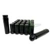 24 BLACK SPLINE TRUCK LUG NUTS | 14X2.0 | FORD NAVIGATOR F-150 EXPEDITION LOCKS