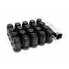 Z RACING TUNER SPLINE STEEL FLAT BLACK CLOSED ENDED LUG NUTS 12x1.5MM 20 PCS R