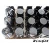 GODSPEED BLACK EXTENDED M12 X 1.5MM T4 WHEEL LUG NUTS NUT W/ LOCK CIVIC INTEGRA