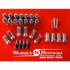 14X2 MM LUG NUTS AND LOCK KIT CHROME  Ford 24pc kit