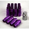 NNR PERFORMANCE EXTENDED LUG NUT SET W/LOCK FITS NISSAN/DATSUN 12X1.25 PURPLE