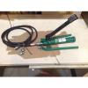 Greenlee 1725 Hydraulic Foot With 10&#039; Hydraulic Hose Pump