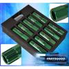 FOR HONDA 12x1.5 LOCKING KEY LUG NUTS THREAD WHEELS RIMS ALUMINUM EXTENDED GREEN