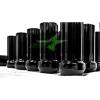 24 BLACK TRUCK LOCKING LUG NUTS  14X1.5 CHEVY GMC SILVERADO HUMMER TOYOTA 6X5.5