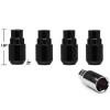 EXTENDED XL BLCK WHEEL LOCK LUG NUTS 14X1.5 M14 1.5 ACORN CLOSE END TALL