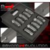 FOR SUZUKI 12x1.25MM LOCKING LUG NUTS THREAD WHEELS RIMS ALUMINUM GRAY