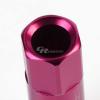 FOR CORVETTE/MALIBU/lMPALA 20X EXTEND ACORN TUNER WHEEL LUG NUTS+LOCK+KEY PINK