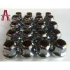 20PCS CHROME HEMI SRT8 LUG NUTS 14x1.5 C&#039;DAK ACORN LUGS &amp; LOCK COMBO