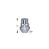 Locking Lug Nuts/Wheel Locks Closed Bulge Acorn, Chrome, 9/16-18 Qty 4;