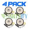 4 PACK - NEW K35-248 DRYER SUPPORT ROLLER WHEEL KIT FOR MAYTAG AMANA WHIRLPOOL