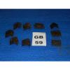 Mercedes 300 Adenauer a b c d Window Glass Support Rollers and Brackets Set