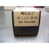 McGill CF 1 1/2 SB CR Flat Cam Follower Stainless Steel  1-1/2&#034;: Roller Dia.