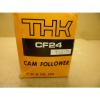 THK CFT24UUR CAM FOLLOWER 62 mm. OD X 29mm. WIDE CF24TUUR  NOS