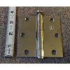 HAGER Chrome Hinge Plain Bearing Square Corner 3-1/2&#034; x 3-1/2&#034;