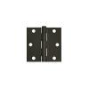 Deltana S33-R Oil Rubbed Bronze 3&#034; x 3&#034; Square Corner Plain Bearing Mortise