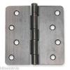 1WAK7 Battalion Door Hinges, Full Mortise, Plain Bearing-4&#034;X4&#034;-2 Pack-Bronze