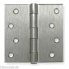 1WAE2 Battalion Door Hinges, Full Mortise, Plain Bearing - 4&#034;X4&#034; - 2 PK - Nickel